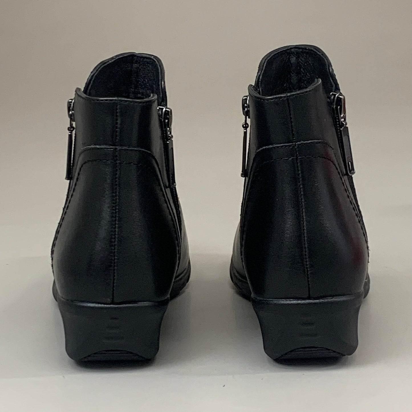 PROPET Waverly Leather Walking Ankle Boot M(B) Women's SZ 9 Black WFX085LBLKM-09