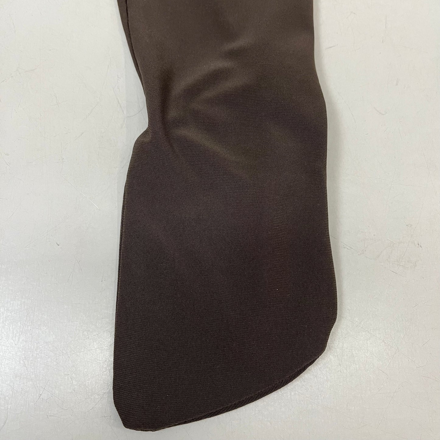 NORMA KAMALI Sleeveless Catsuit w/ Footsie Hidden Zip Women's Sz XXS/32 Chocolate
