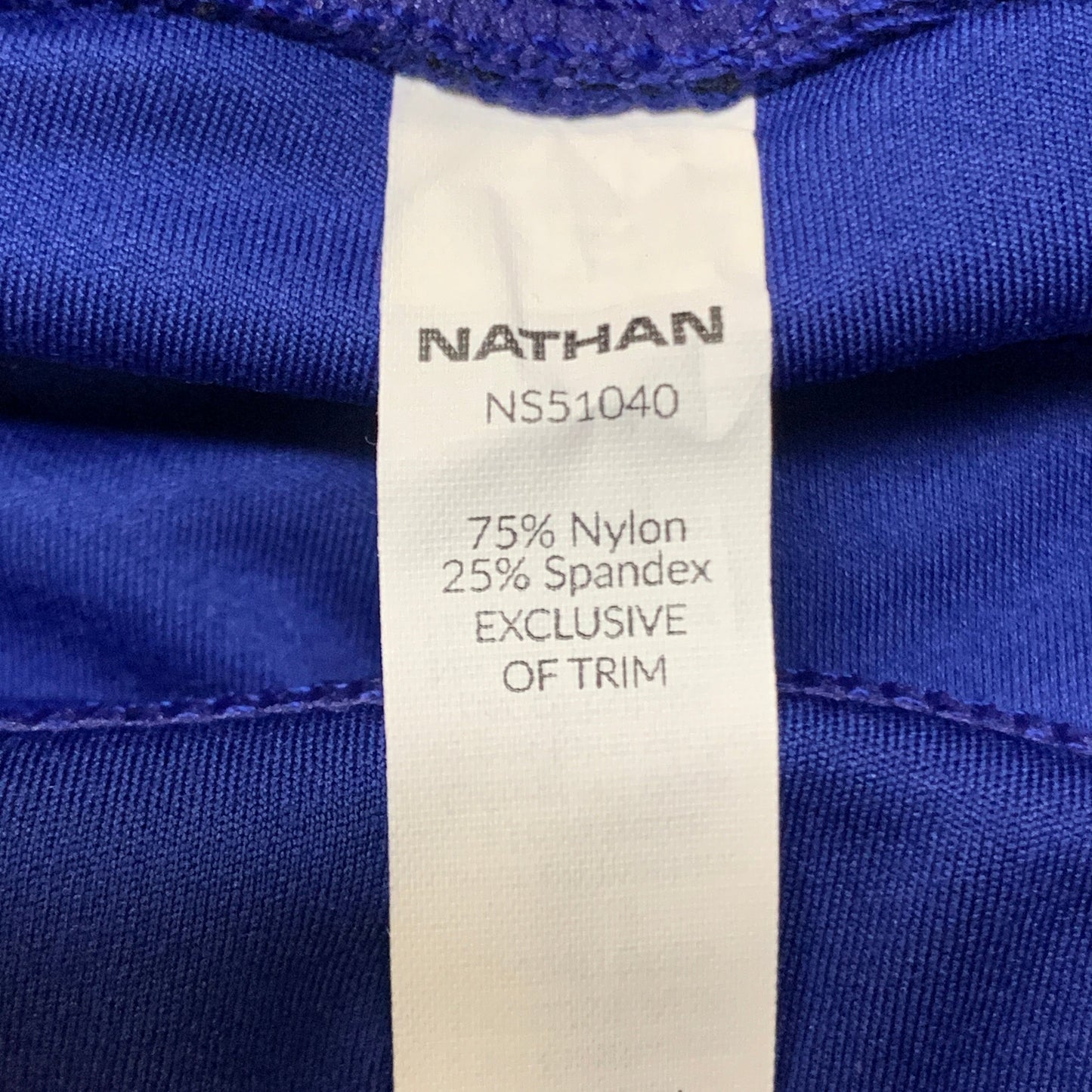 NATHAN Interval 3" Inseam Bike Short Womens Sodalite Blue Sz XS NS51040-60247-XS