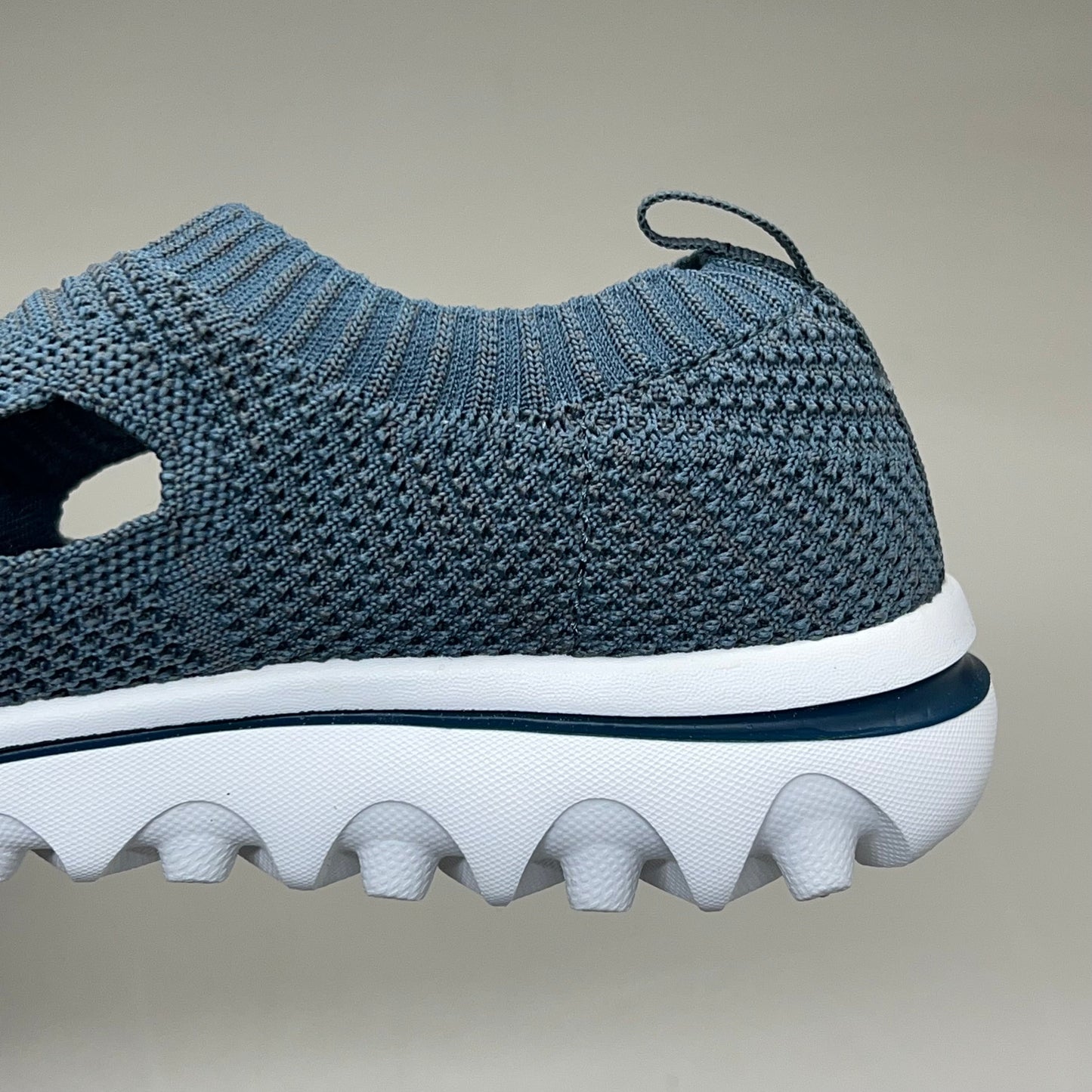 PROPET Travel Activ Avid Knit Flexible Shoe Women's Sz 8 N(AA) Denim WAT064M