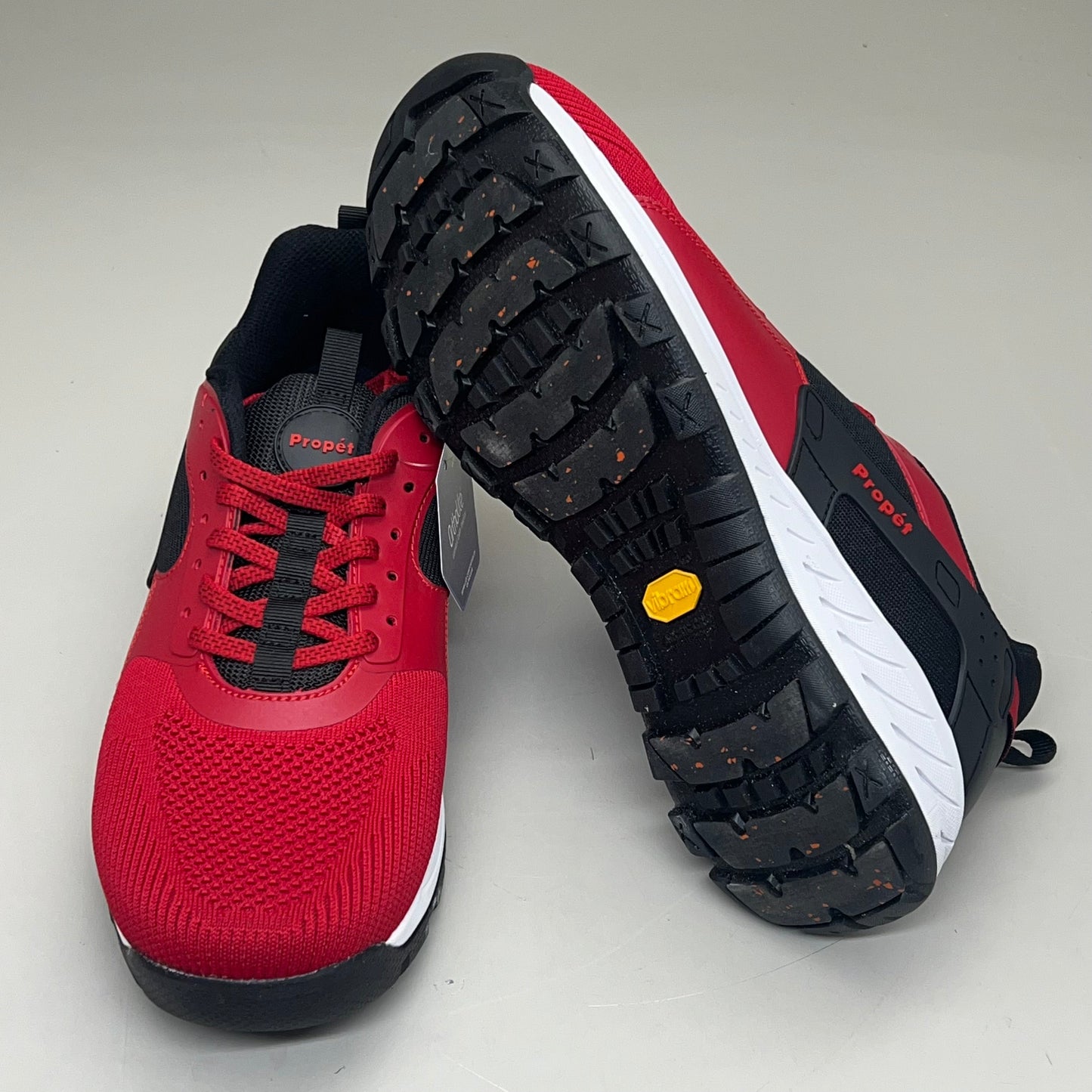 PROPET Visper Diabetic Hiking Sneaker Orthotic Women Sz 12 XX(4E) Red WOA022M