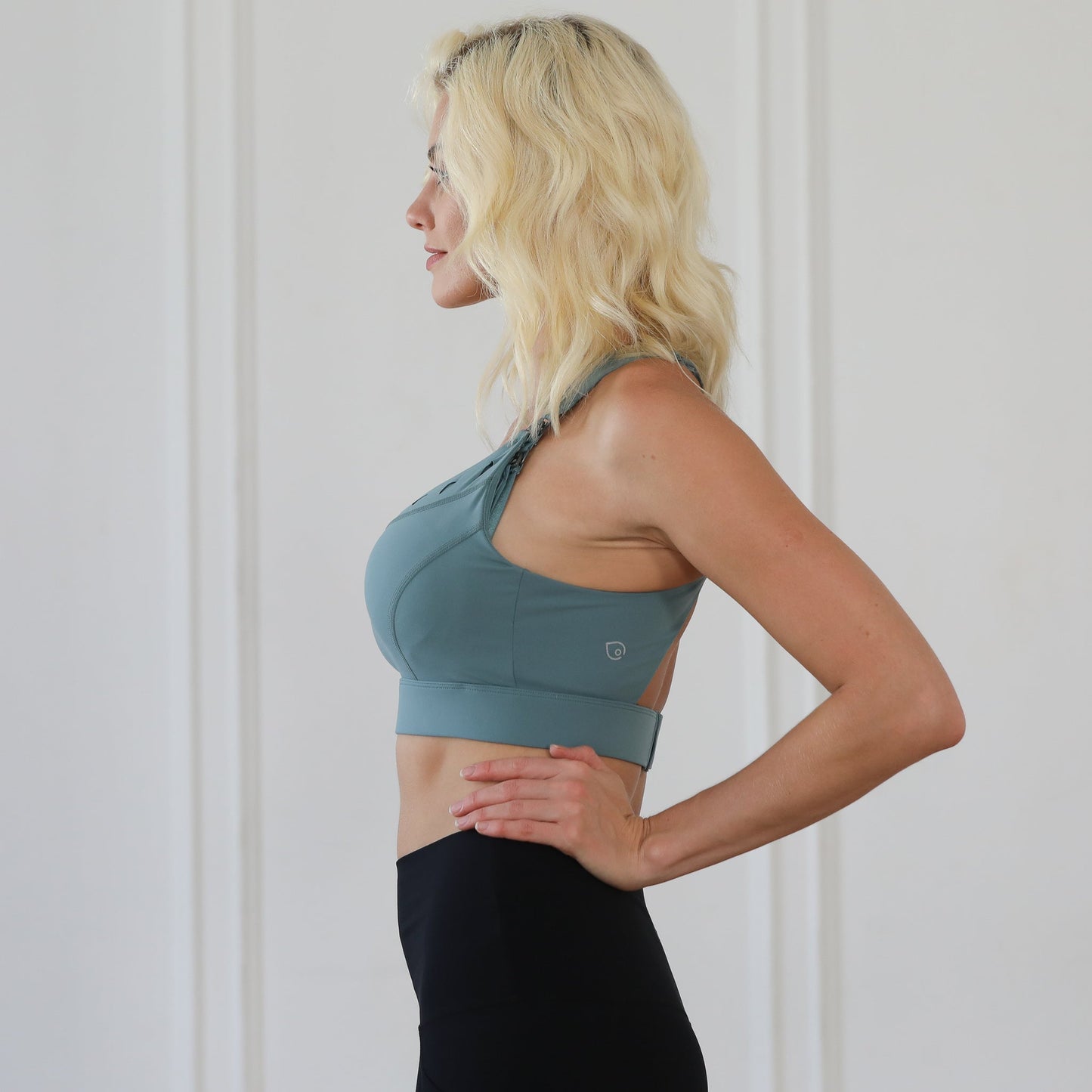 Venice 4 Ultimate Support Full Coverage Nursing & Pumping Sports Bra (Seagrass)