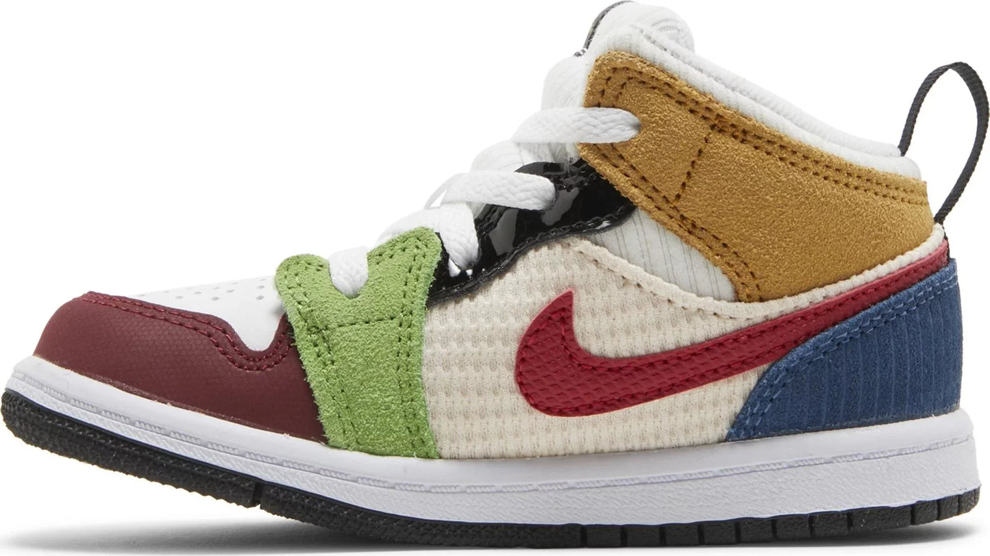 Air Jordan 1 Mid SE TD 'Messy Room' Size 3C New