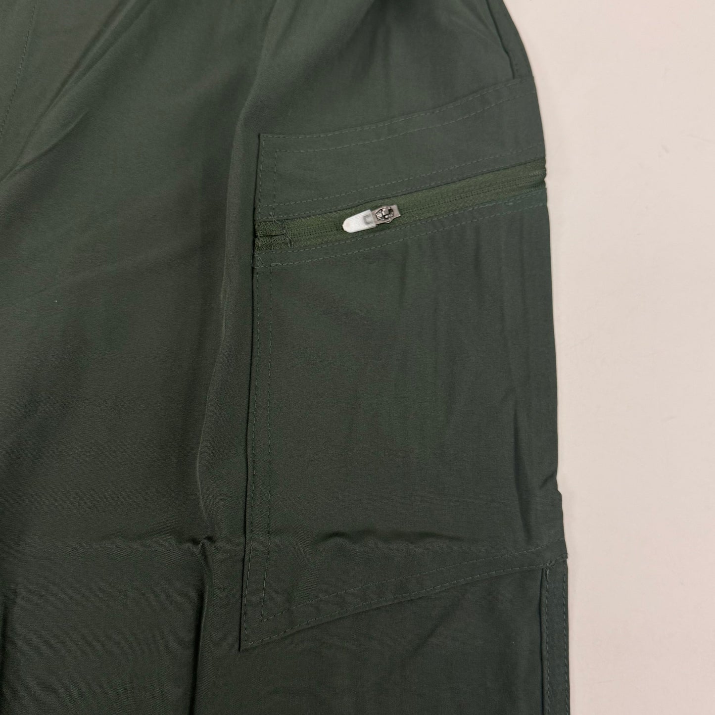 GREEN TOWN 4 Flex Scrubs Jumpsuit Cinch In Waist Women's Sz XL Olive GFX-023AST
