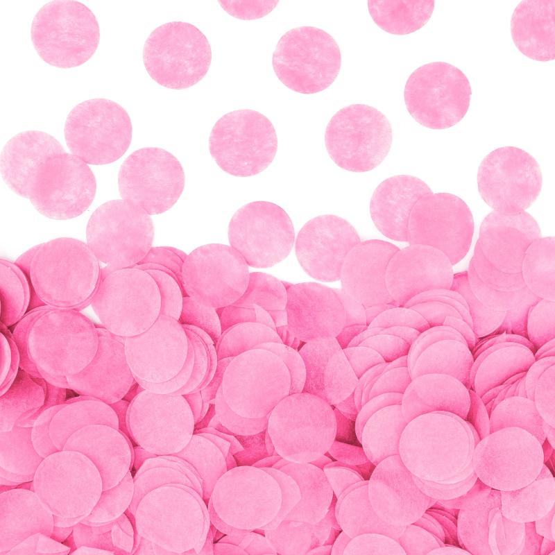 8 Pack Gender Reveal Confetti Cannons (Pink Girl) - Genders Reveal Party Popper Twist-to-Shoot Cannon Shooter Blaster Confetti 12" Girl She Her