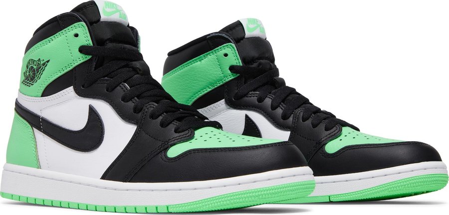 Jordan 1 Retro High OG Green Glow New Size 14M