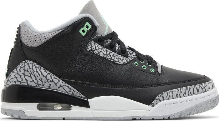 Jordan 3 Retro Green Glow New Size 15M