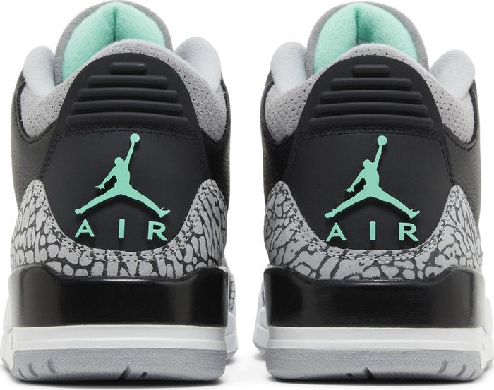 Jordan 3 Retro Green Glow New Size 15M
