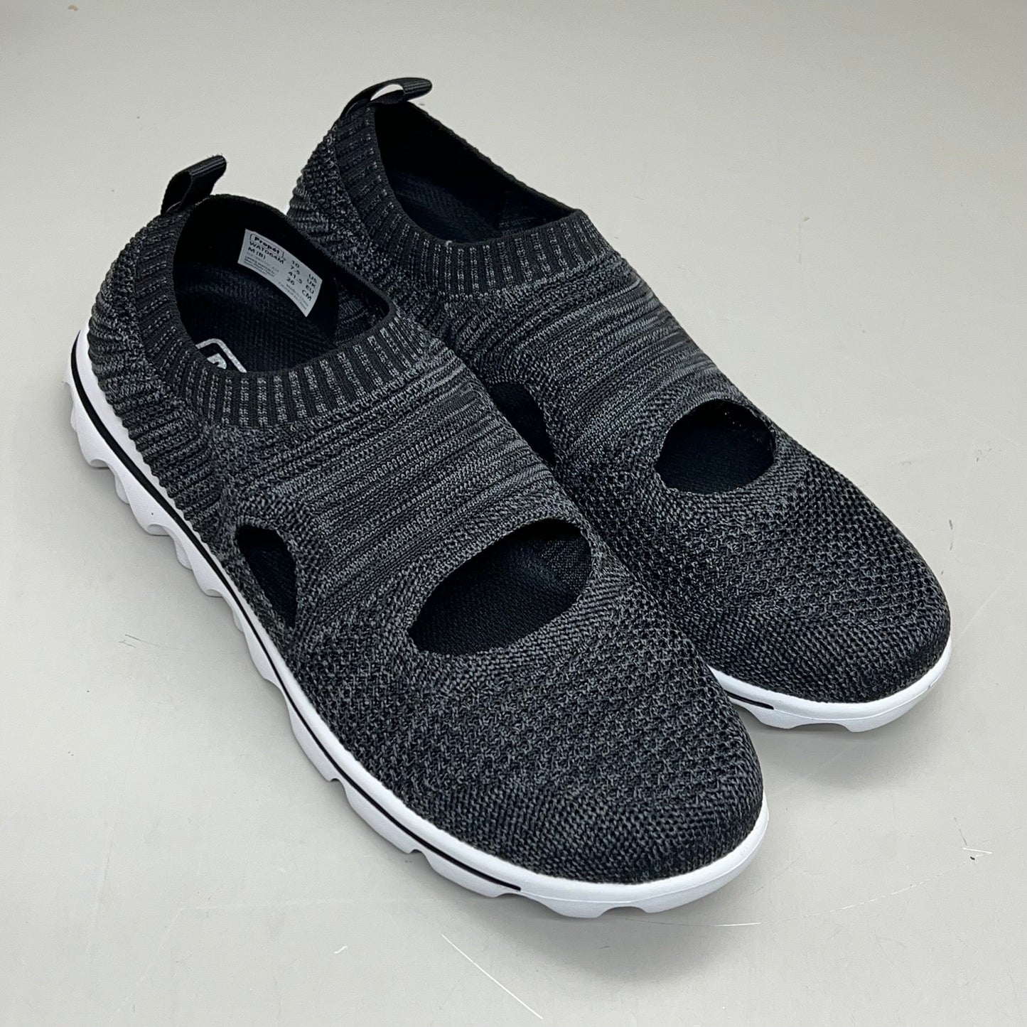 PROPET TravelActiv Avid Knit Shoe Women's Sz 9 W(D) Black WAT064MMBLKW-09