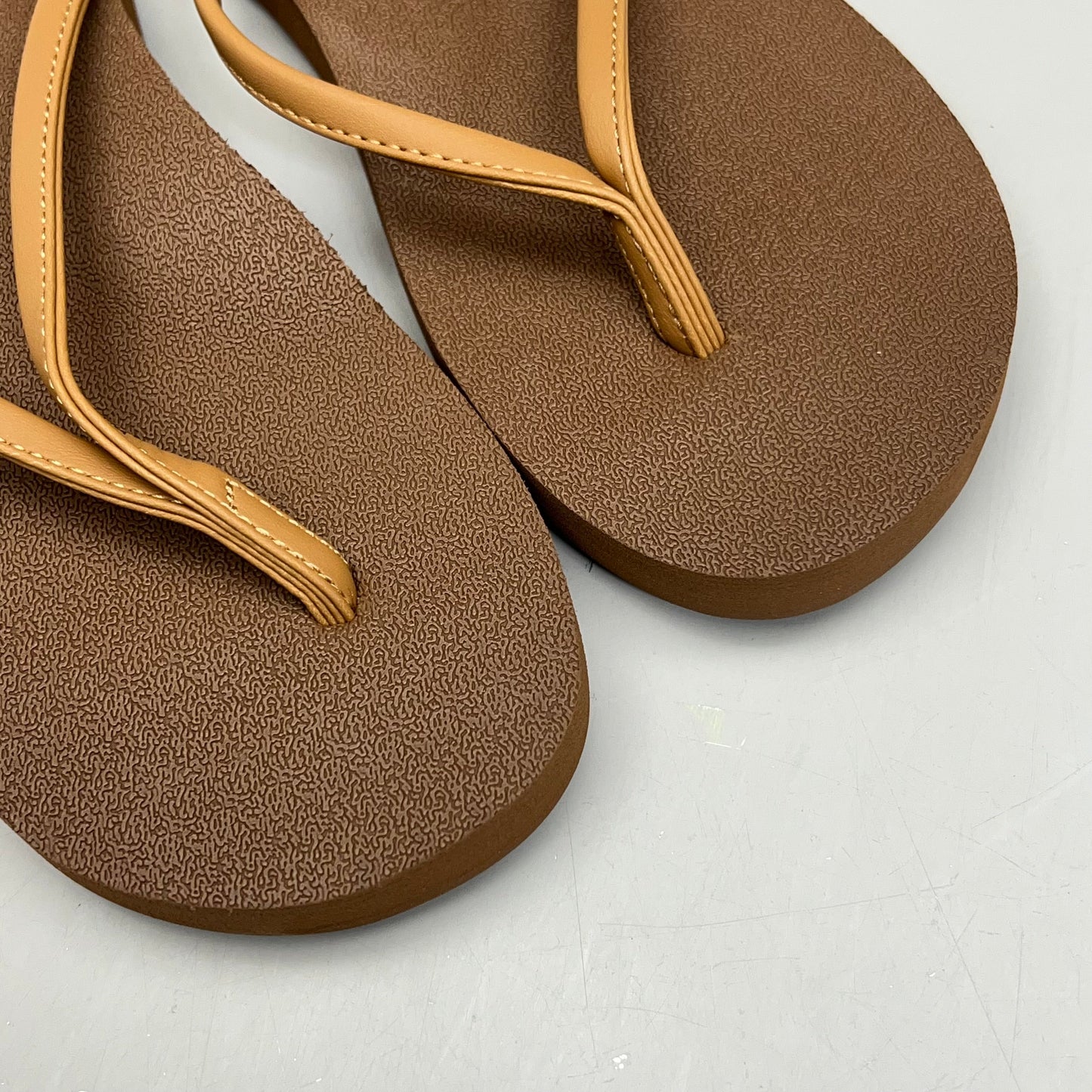 COBIAN Nia's Bounce 2 Synthetic Leather Sandals Women's Sz 8, EU 38.5 Tan NIA25-230-8
