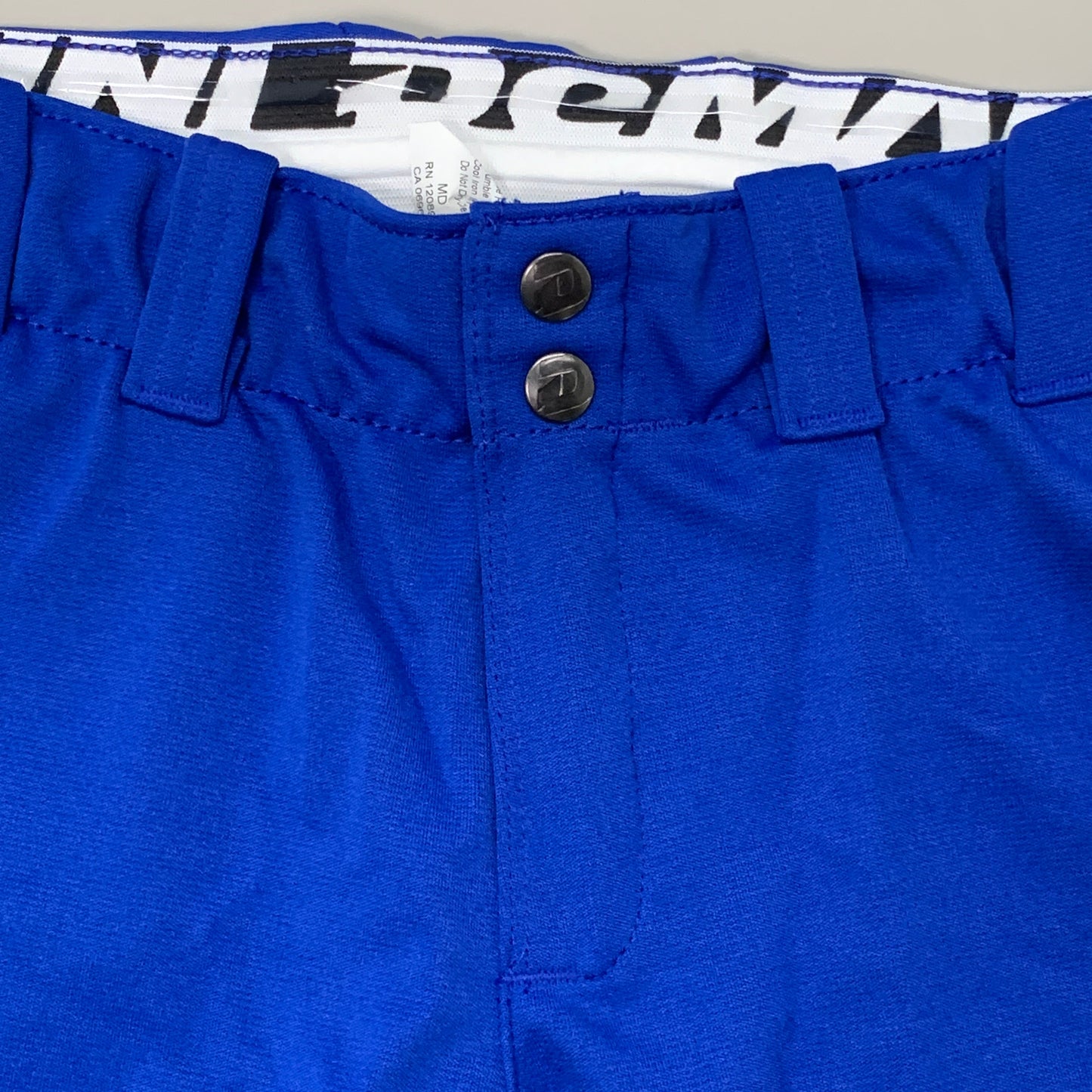 DEMARINI Fierce Fastpitch Belted Softball Pant Women's Sz M Blue WTD304001M