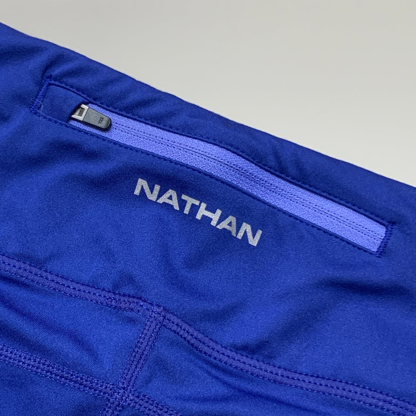 NATHAN Interval 3" Inseam Bike Short Womens Sodalite Blue Sz XS NS51040-60247-XS