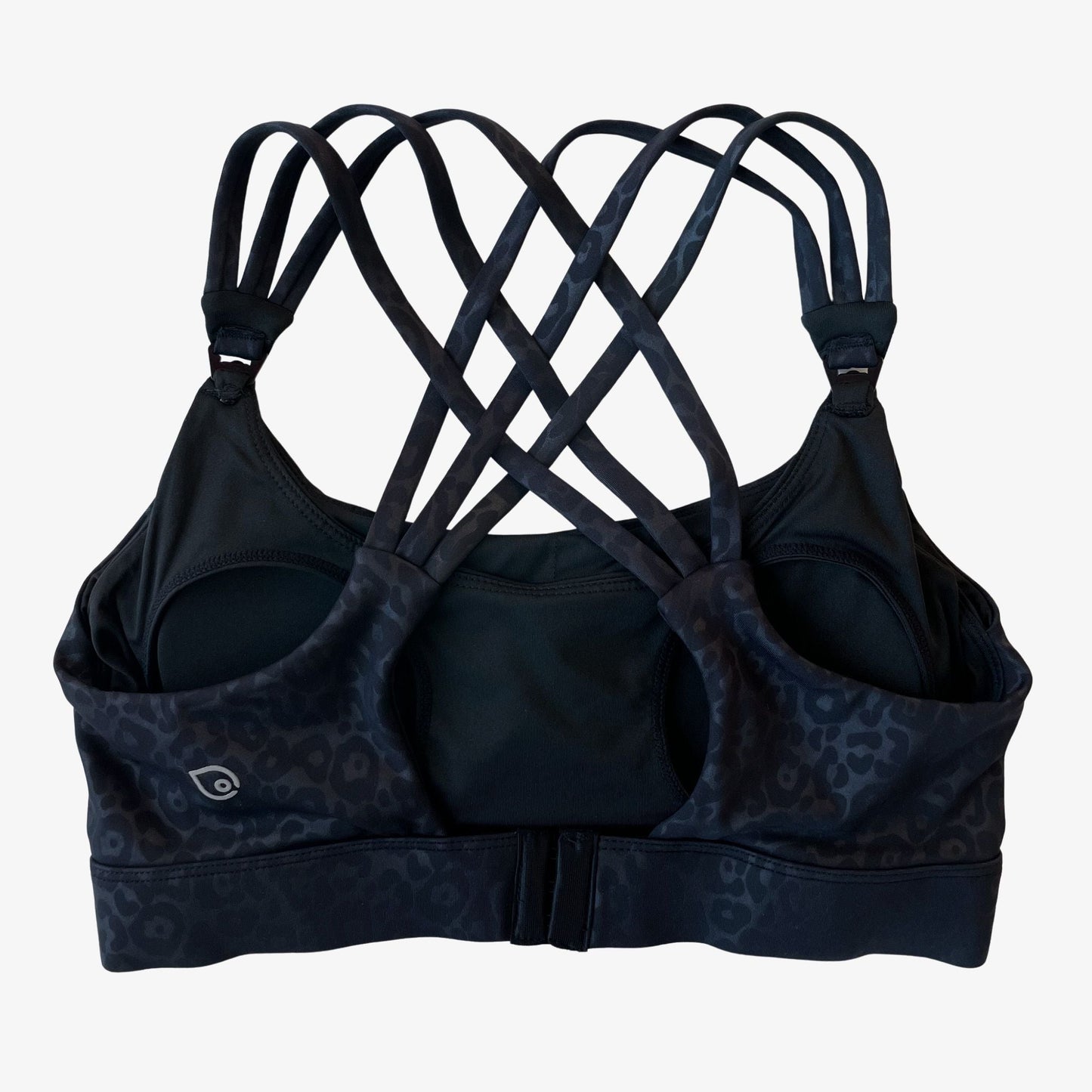 Chloé 3 Running Nursing Sports Bra (Black Cheetah)