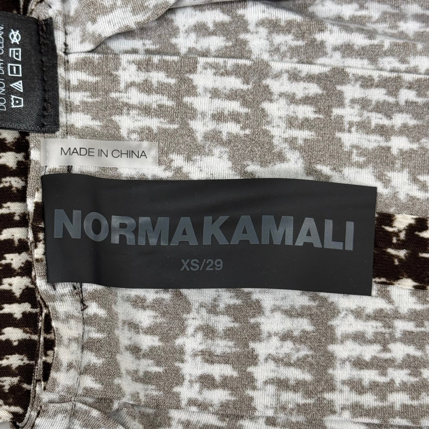 NORMA KAMALI Silky Jersey Pleated Micro Skirt Unlined Women's Sz S/32 Chocolate