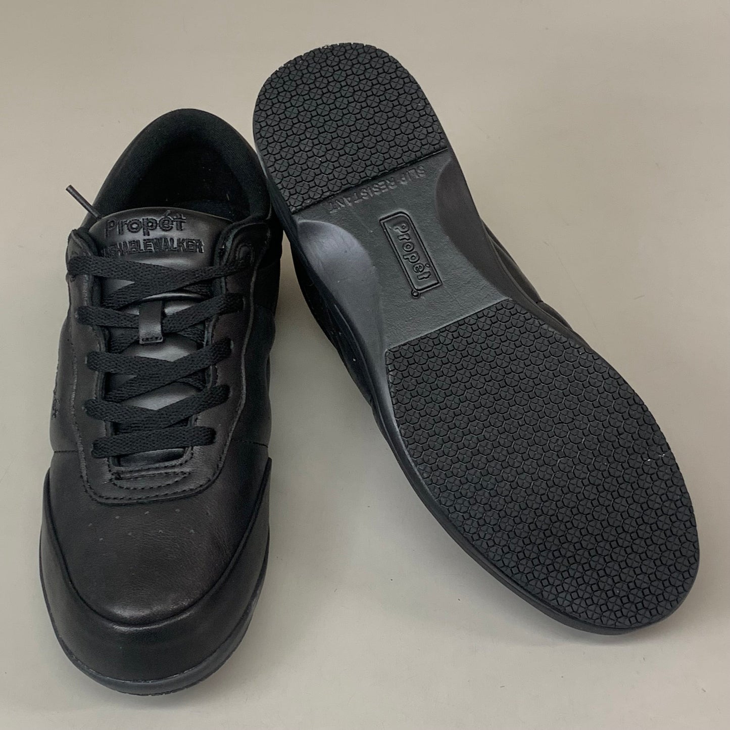 PROPET Washable Walker Lace-up Sneaker Shoes Women's SZ 11 SR Black W3840SB-N-11