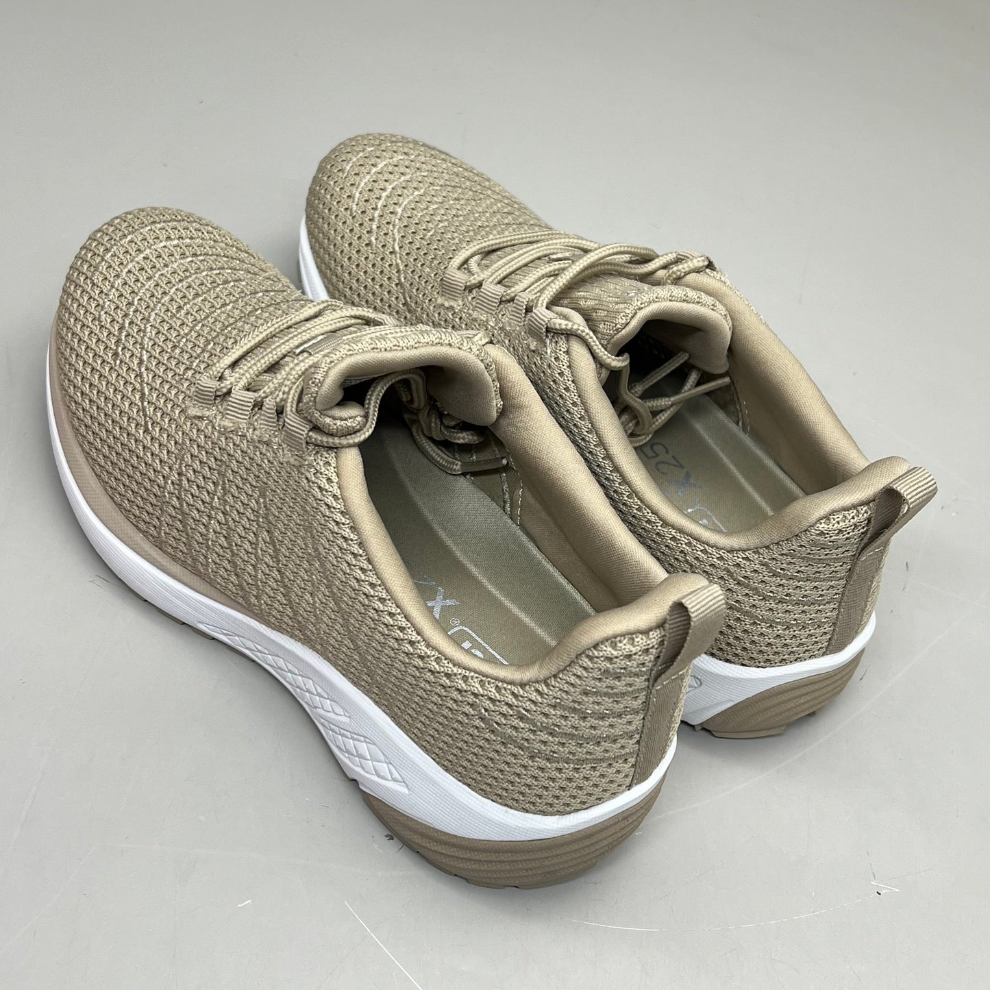 PROPET Tour Knit Double Insoles Ortholite Shoes Women's Sz 8 W(D) Sand WAA112M