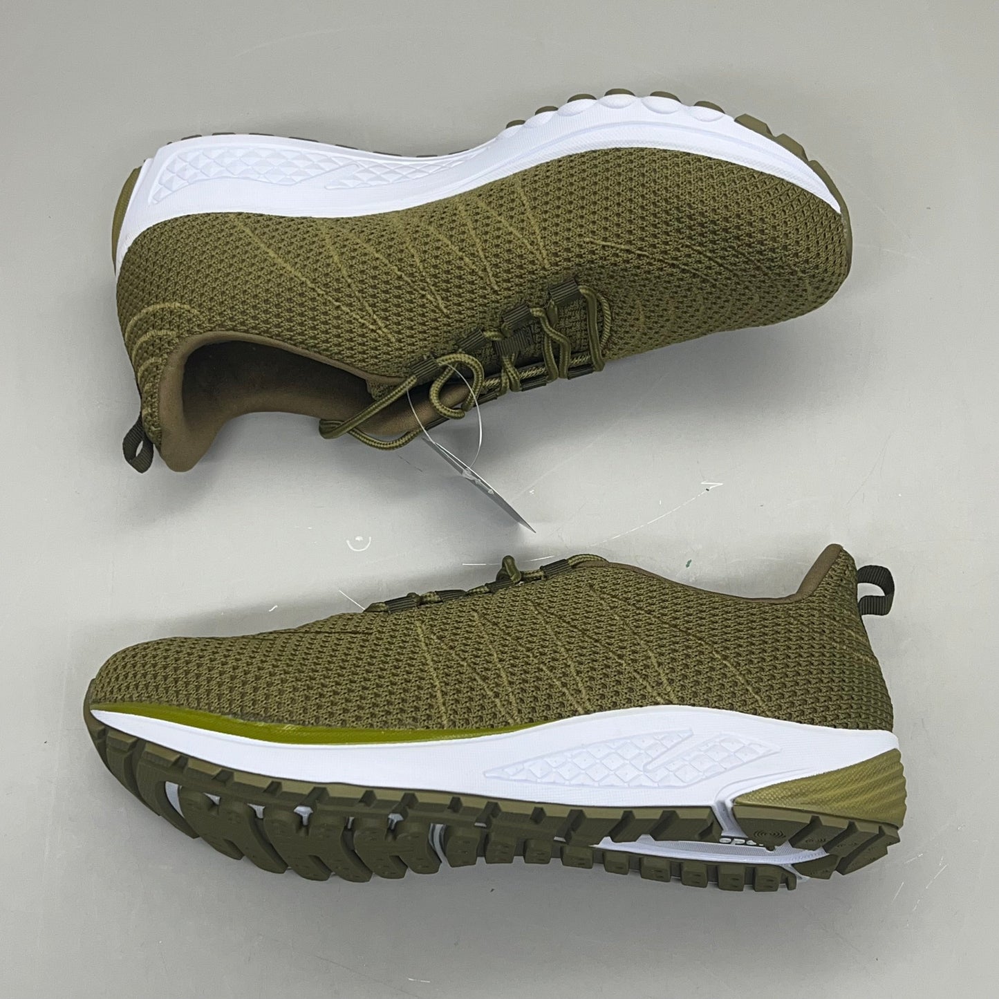 PROPET Tour Knit Double Insoles Ortholite Shoes Women Sz 11 XX(4E) Olive WAA112M