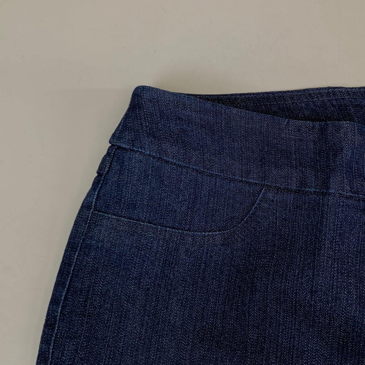 MULTIPLES Ankle Pants Petite Women's Sz 10P Denim M2623P