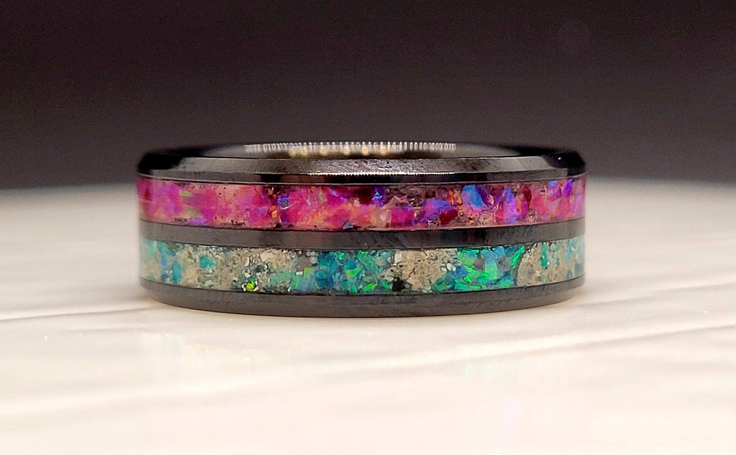 Side by Side Memorial Ring