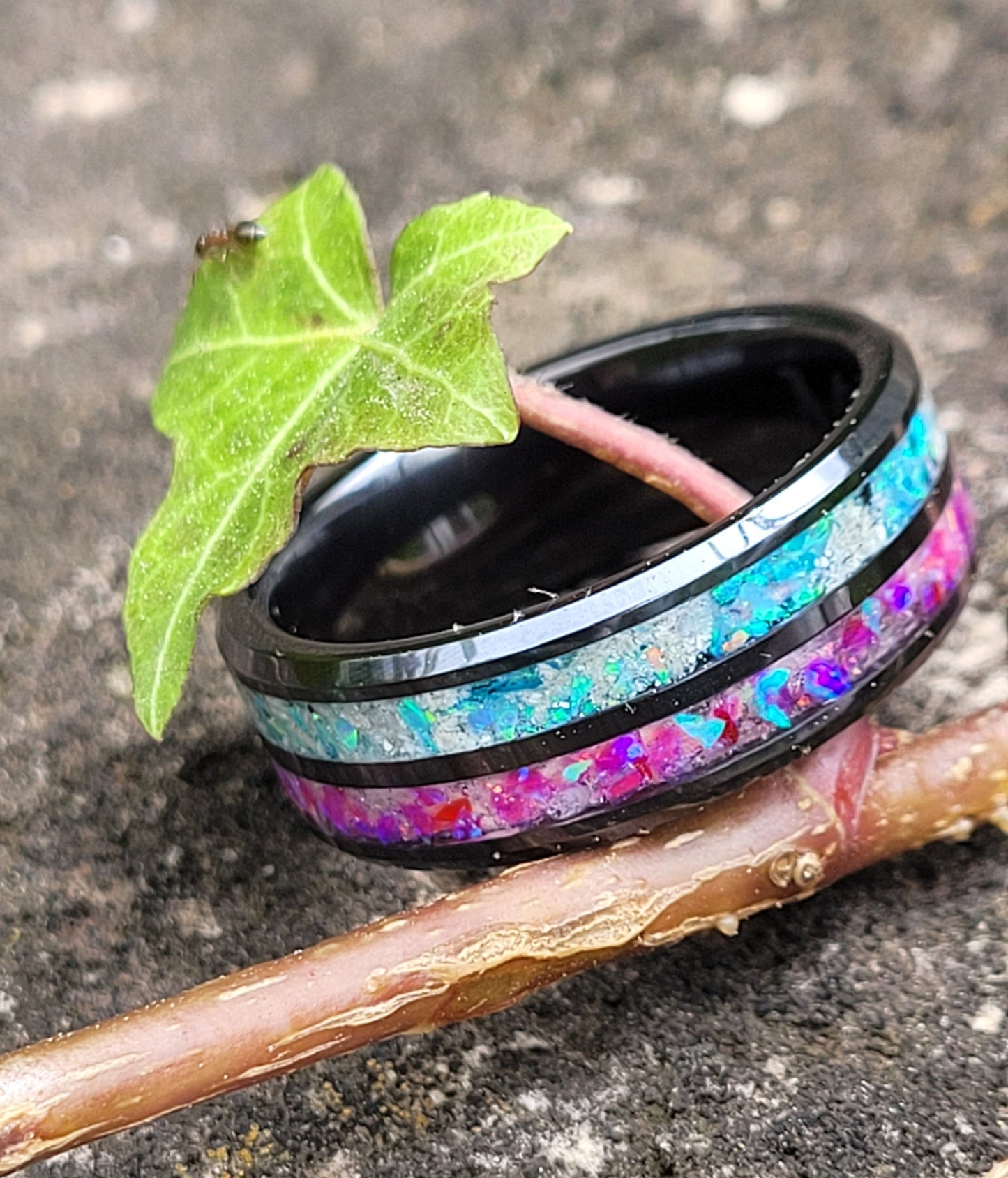 Side by Side Memorial Ring