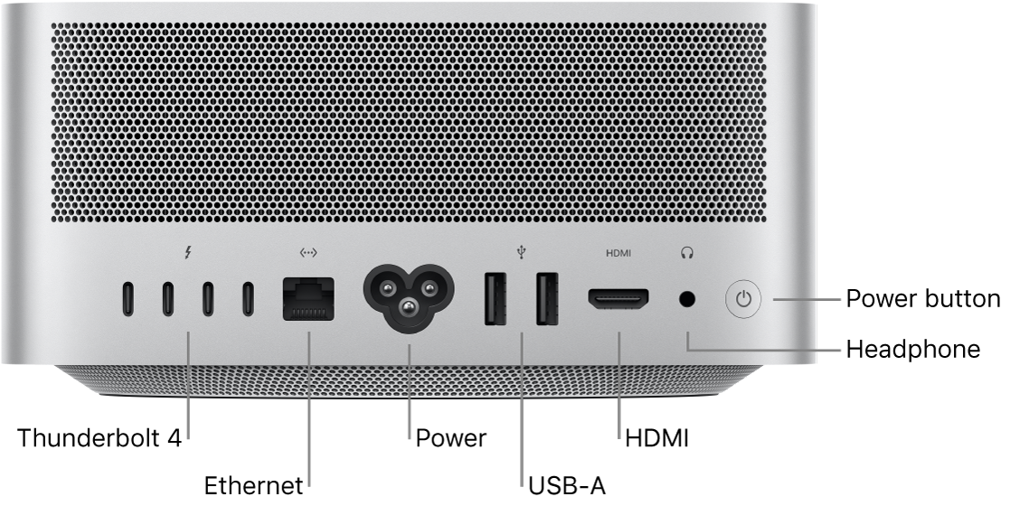 Mac Studio (2022) M1 Ultra – Apple 20-Core CPU 48-Core GPU – Model A2615