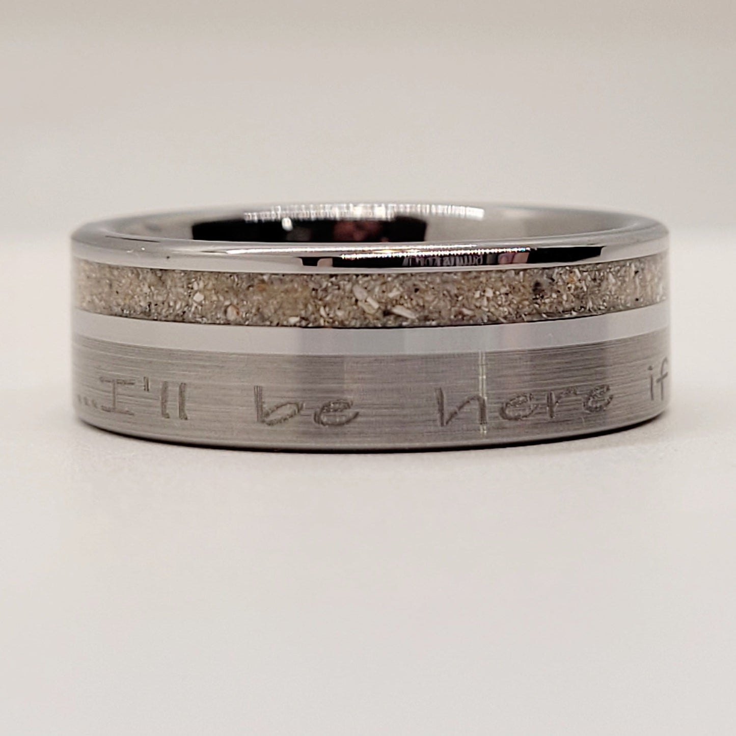 The "I'll Be Here" Memorial Ring
