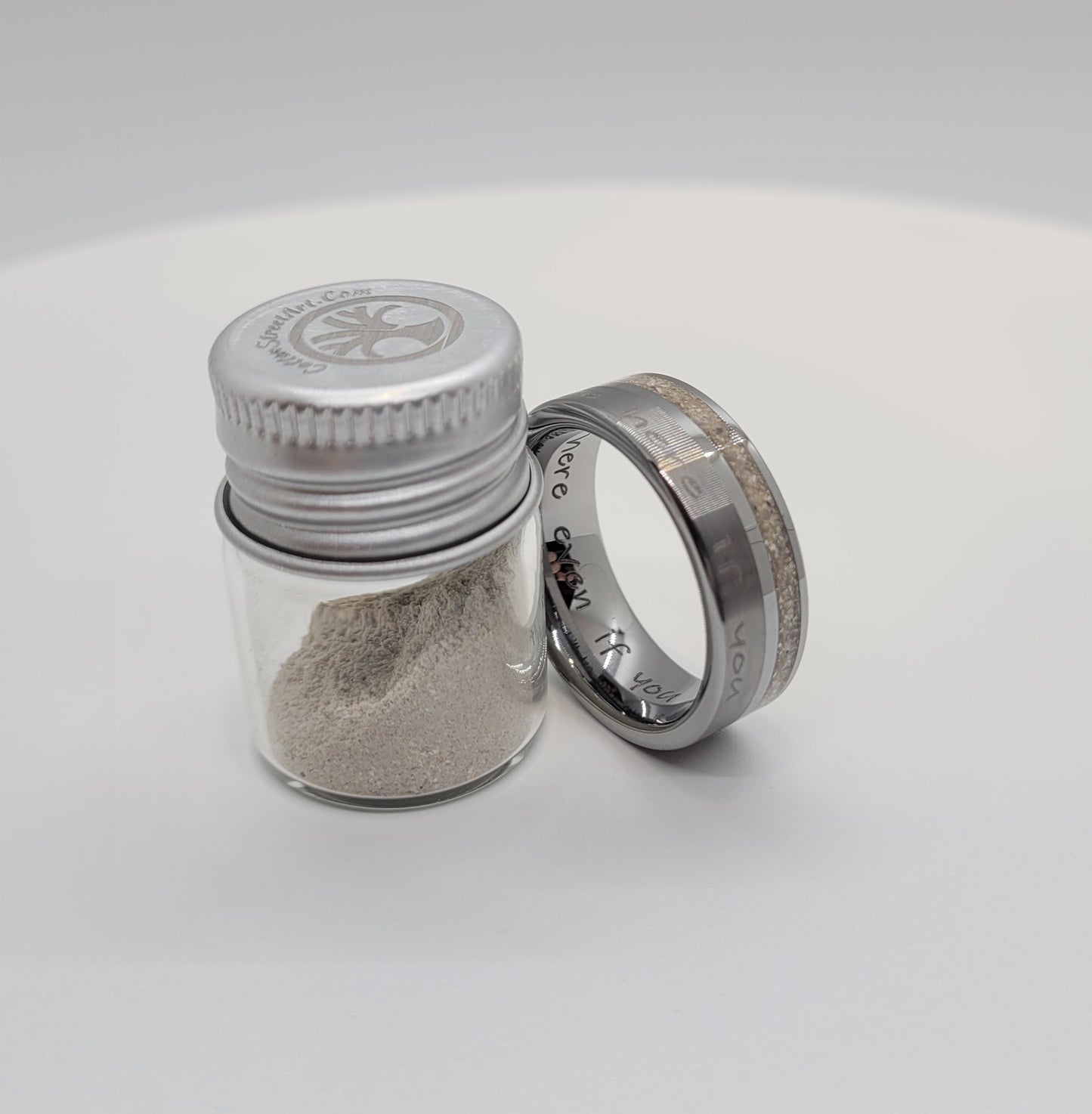 The "I'll Be Here" Memorial Ring