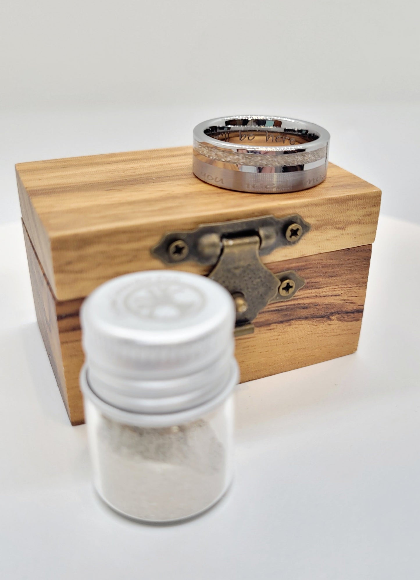 The "I'll Be Here" Memorial Ring