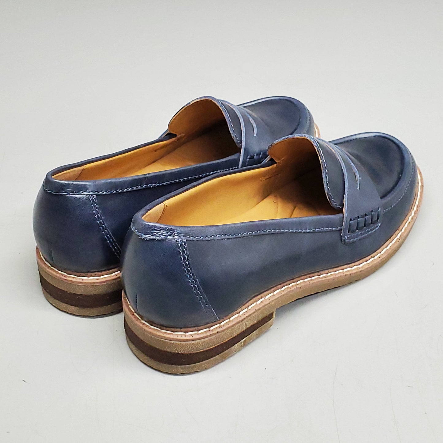 EARTH ET Javas Penny Loafer Women's Shoes SZ 7 M Dark Blue 400