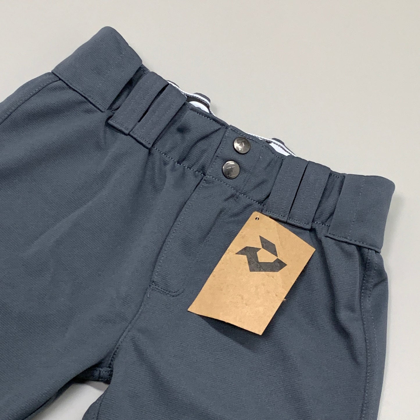 DEMARINI Fierce Fastpitch Belted Softball Pant Women's Sz L Grey WTD4040CHGL