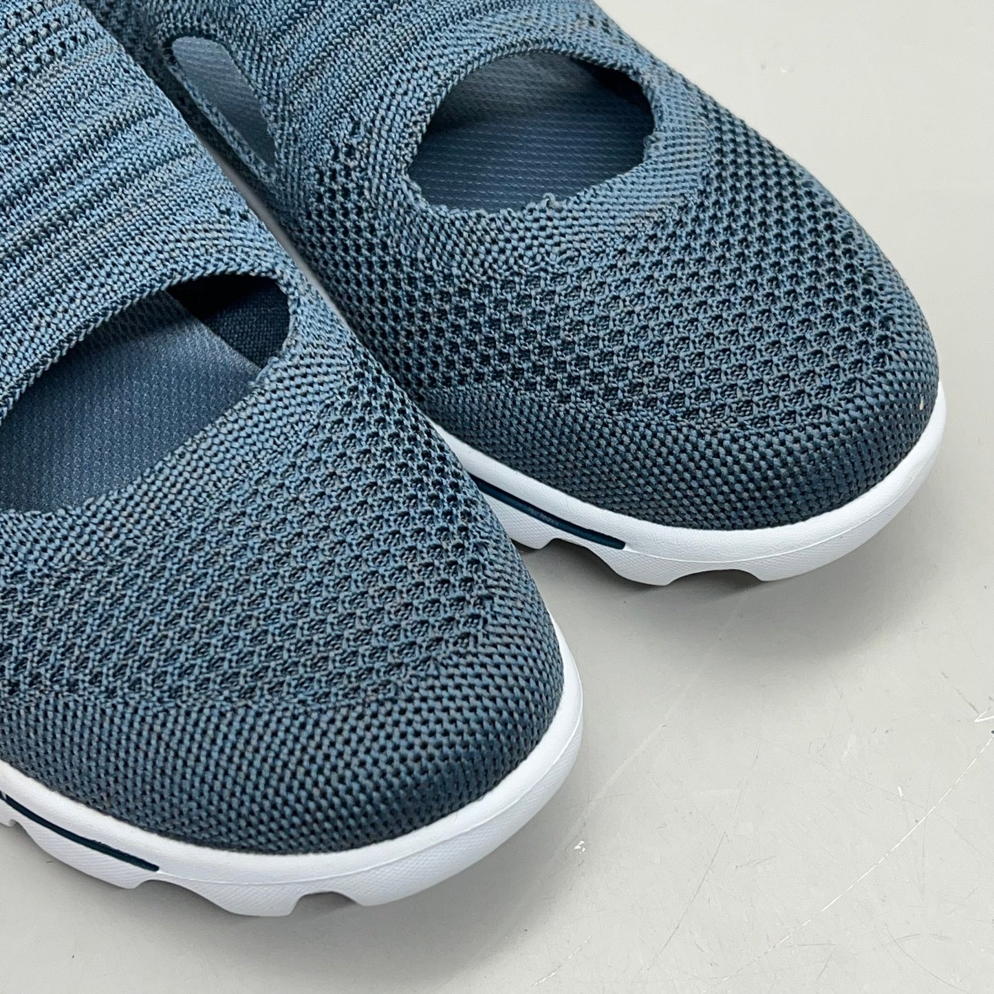 PROPET Travel Activ Avid Knit Flexible Shoe Women's Sz 8 N(AA) Denim WAT064M