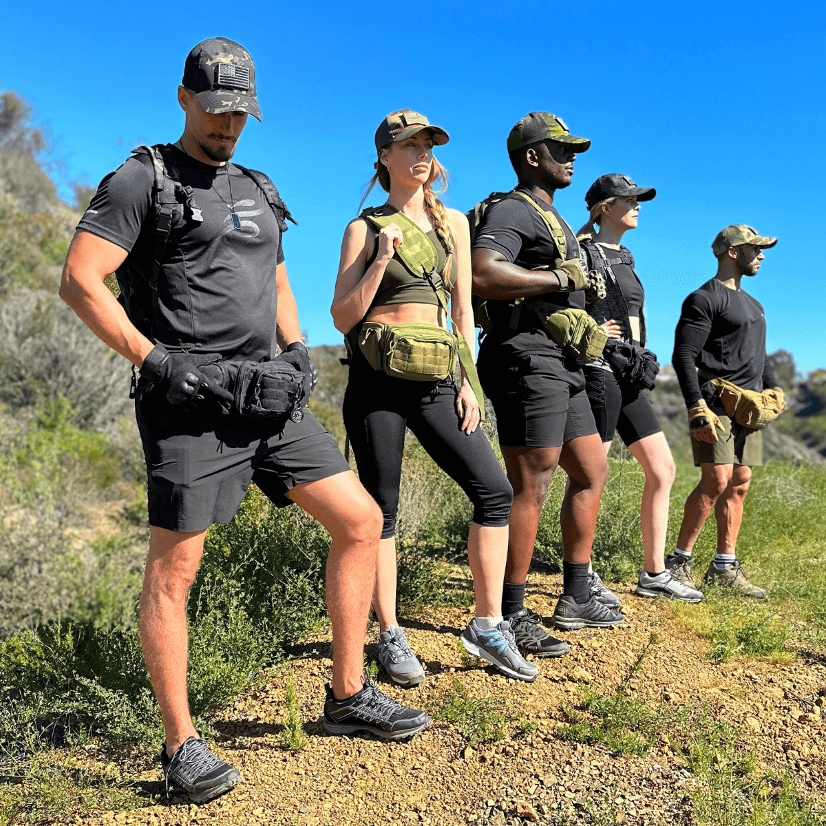 JupiterGear Military-Style Tactical Patch Hat with Adjustable Strap | Breathable & Unisex