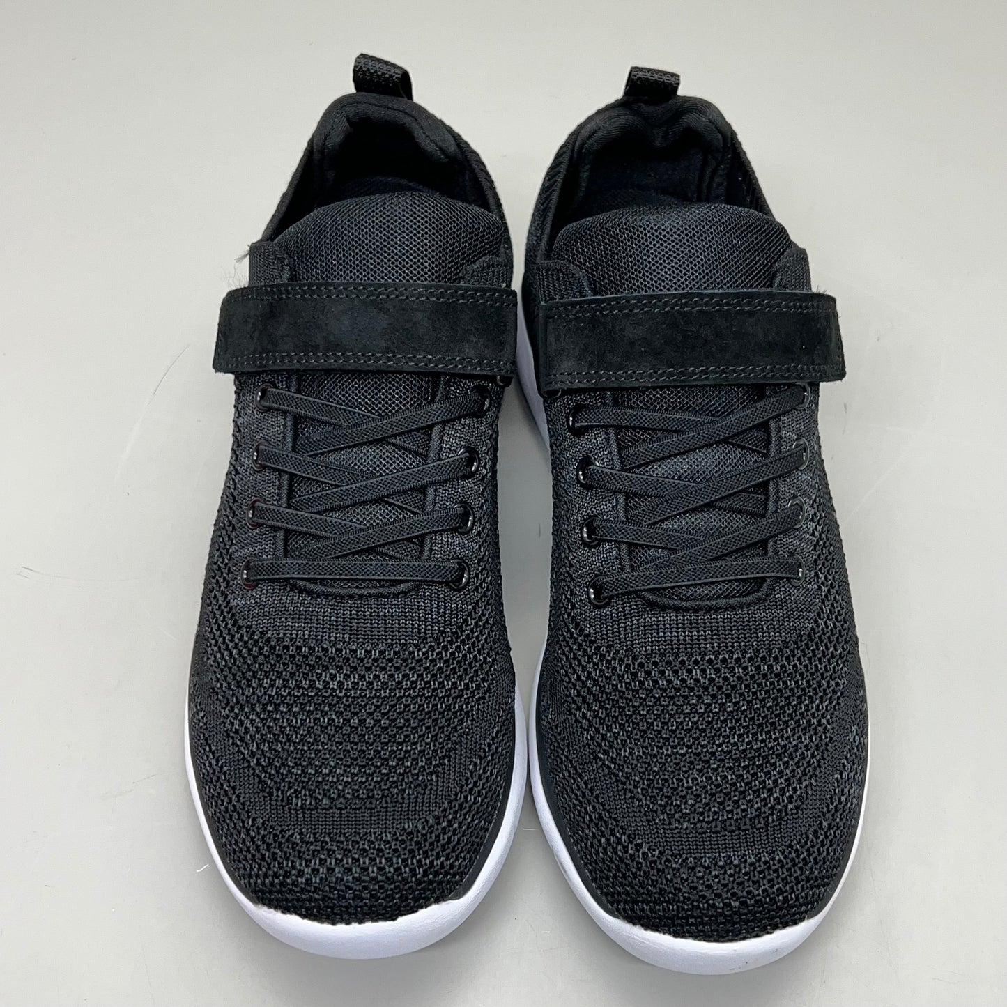 PROPET Stevie Sneaker Elastic Lace No Tie Women's Sz 9.5 M(B) Black WCA093M