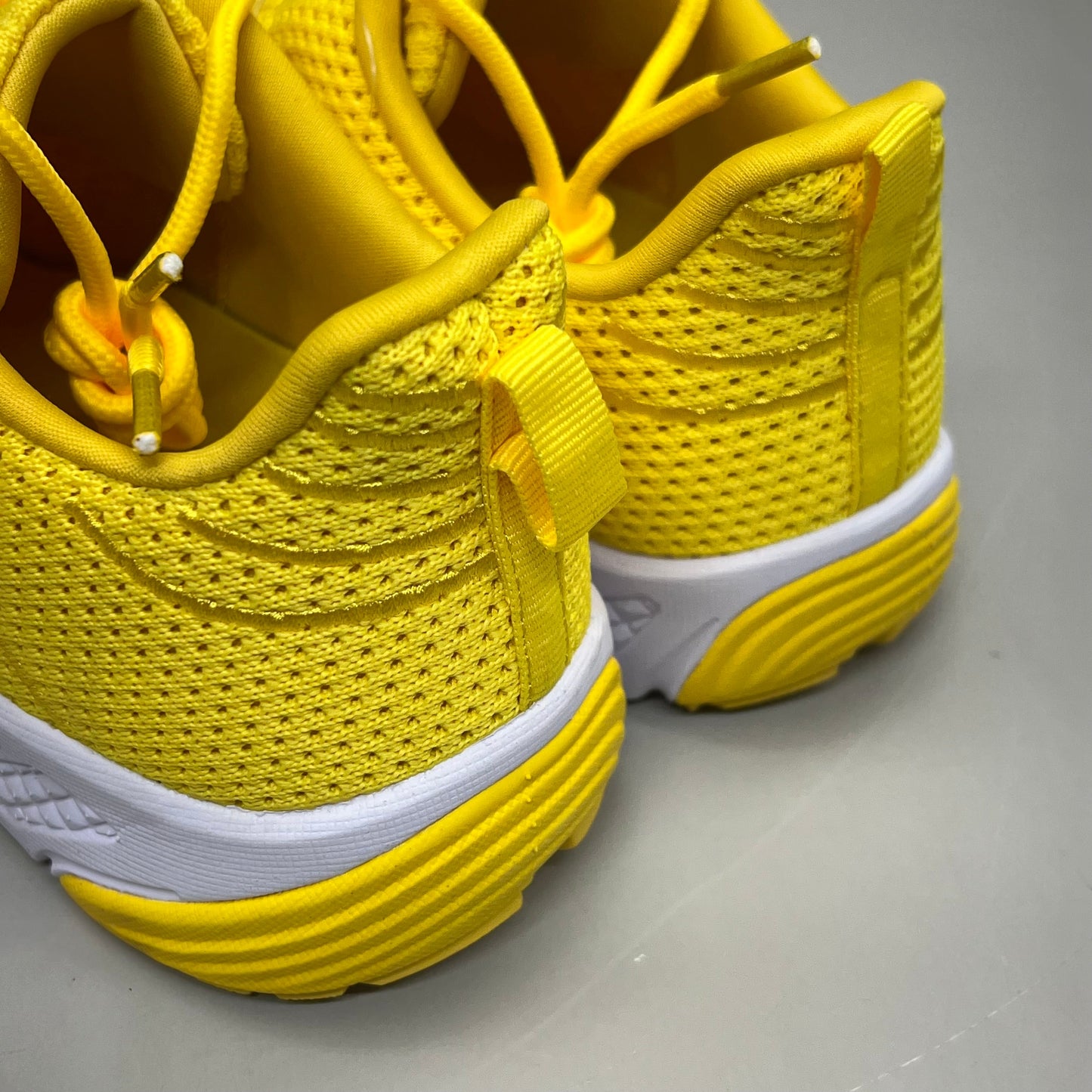 PROPET Tour Knit Double Insoles Breathe Ortholite Shoes Women's Sz 7 X(2E) Lemon WAA112M