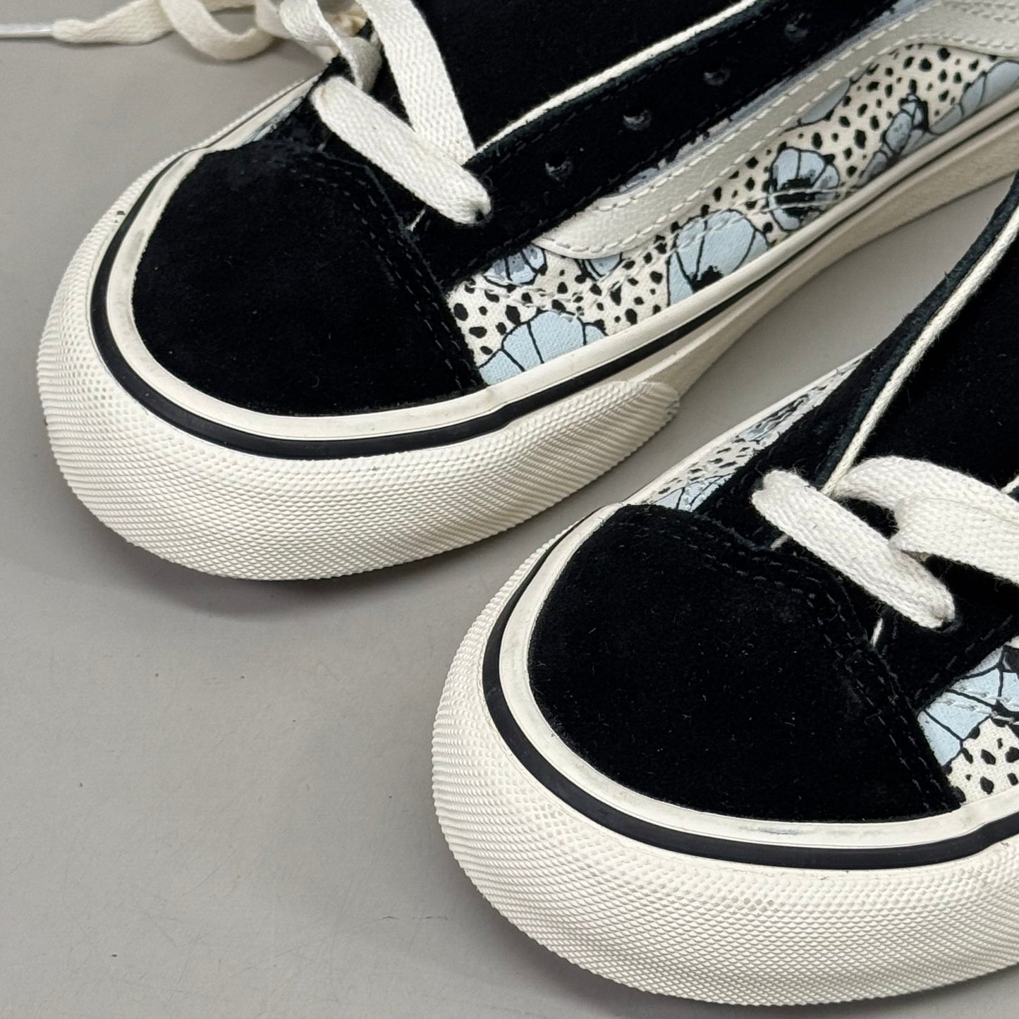 VANS Style 36 Decon VR3 Shoes Women's 5.0 Mens 3.5 Animal Floral Blue Polka Dots