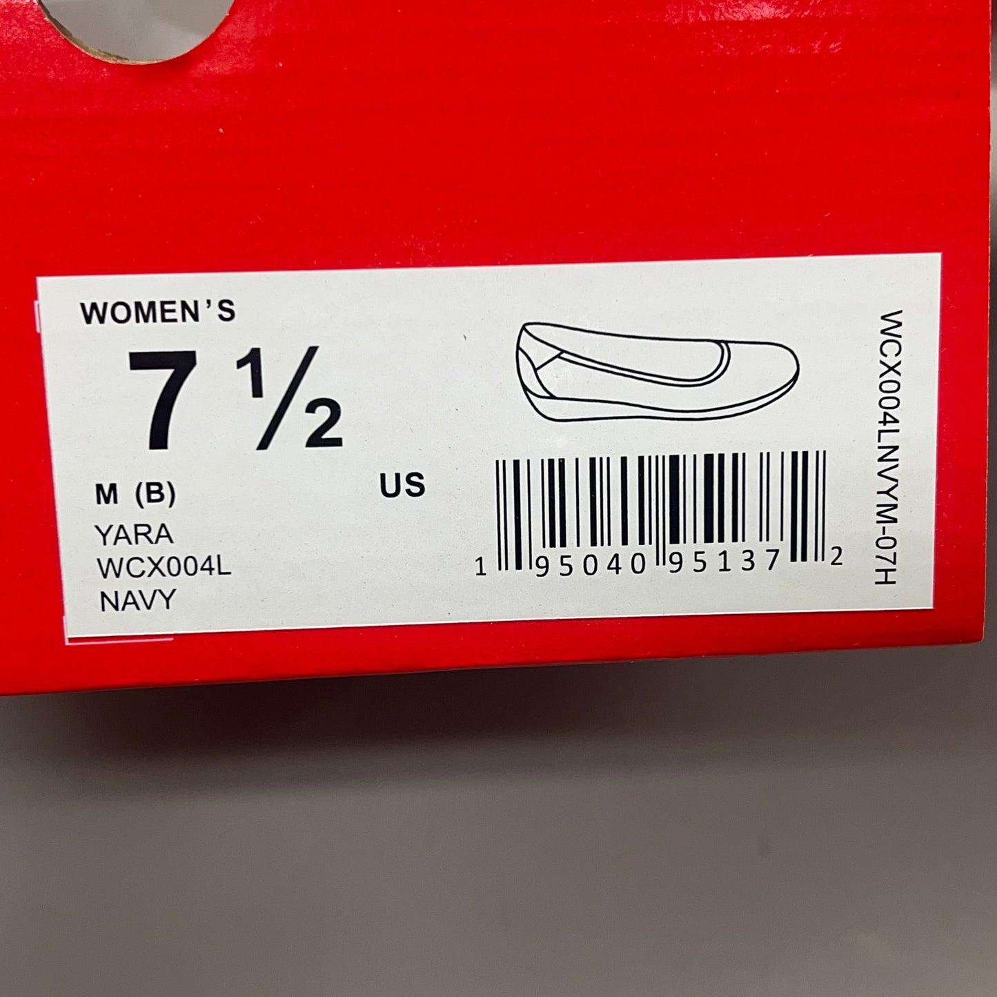 PROPET Yara Slip-On Cushioned Orthotic Comfort Women's Sz 7.5 Navy WCX004L