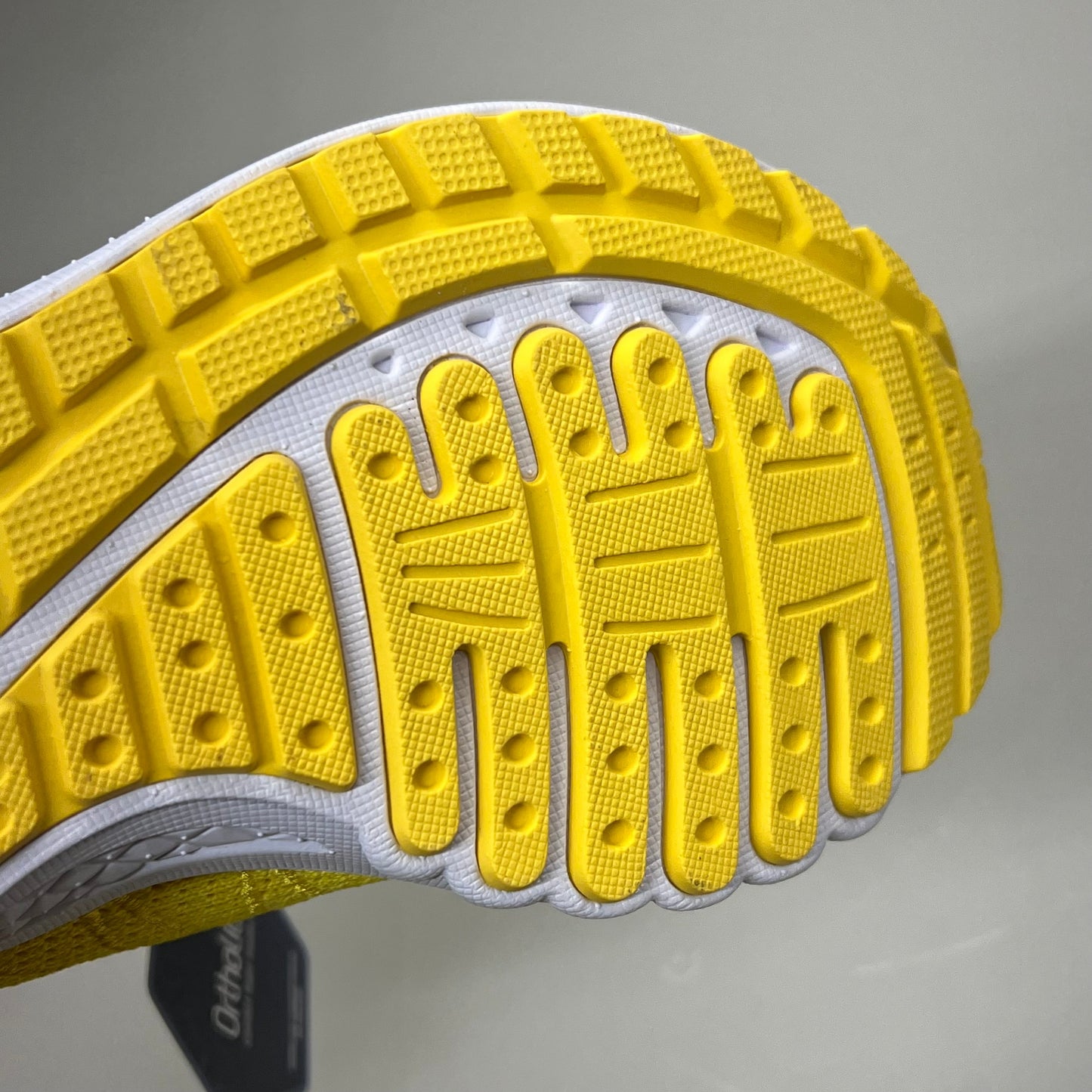 PROPET Tour Knit Double Insoles Breathe Ortholite Shoes Women's Sz 7 X(2E) Lemon WAA112M