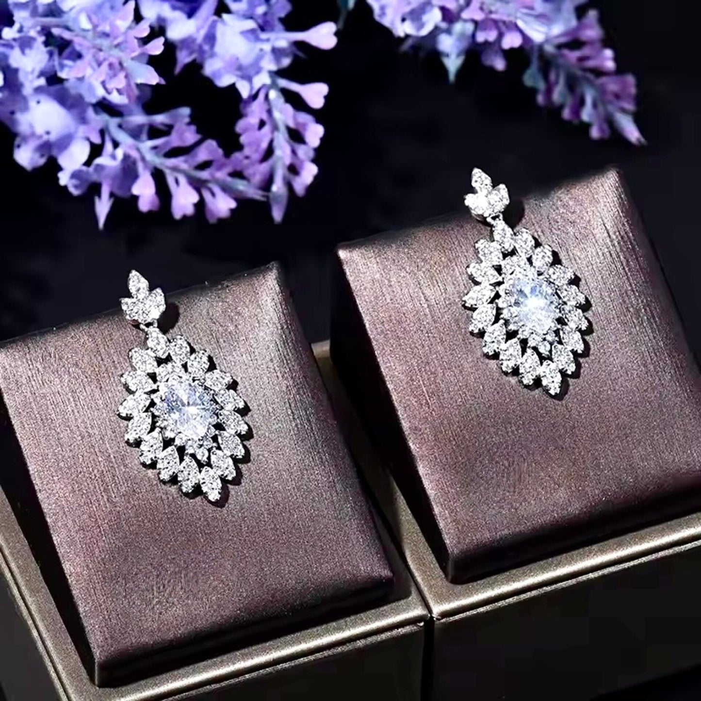 Emmy - 3-Piece Luxury Cubic Zirconia Bridal Jewelry Set