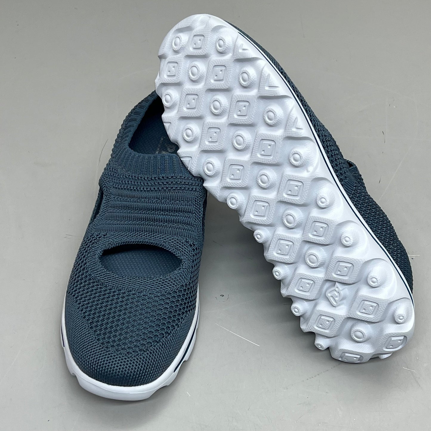 PROPET Travel Activ Avid Knit Flexible Shoe Women's Sz 8 N(AA) Denim WAT064M