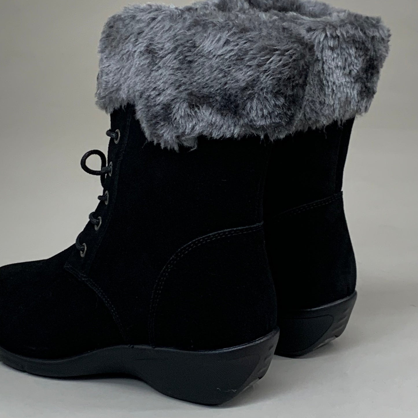 PROPET Winslow Winter Lace Up Casual Boot XX(4E) Women's SZ 7 Black WFX016SBLKE-07