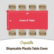 Premium Mint Plastic Table Cover