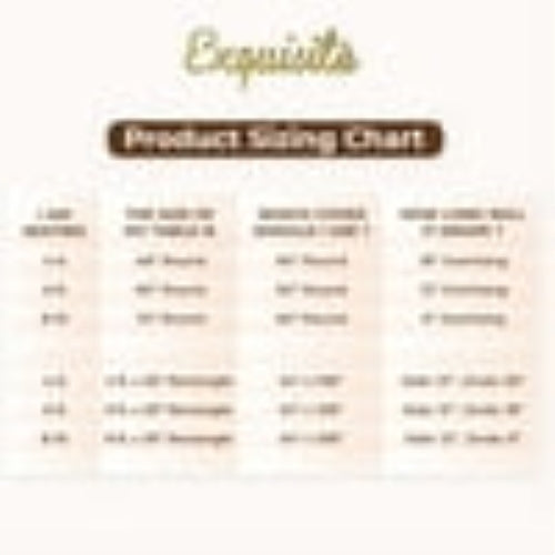 Premium Peach Plastic Table Cover