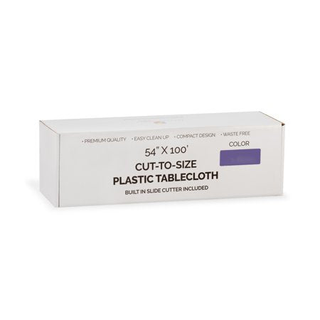 54 In. x 100 Ft. Cut To Size Table Roll | Purple