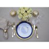 Exquisite Classic Gold Plastic Forks | 20 Count