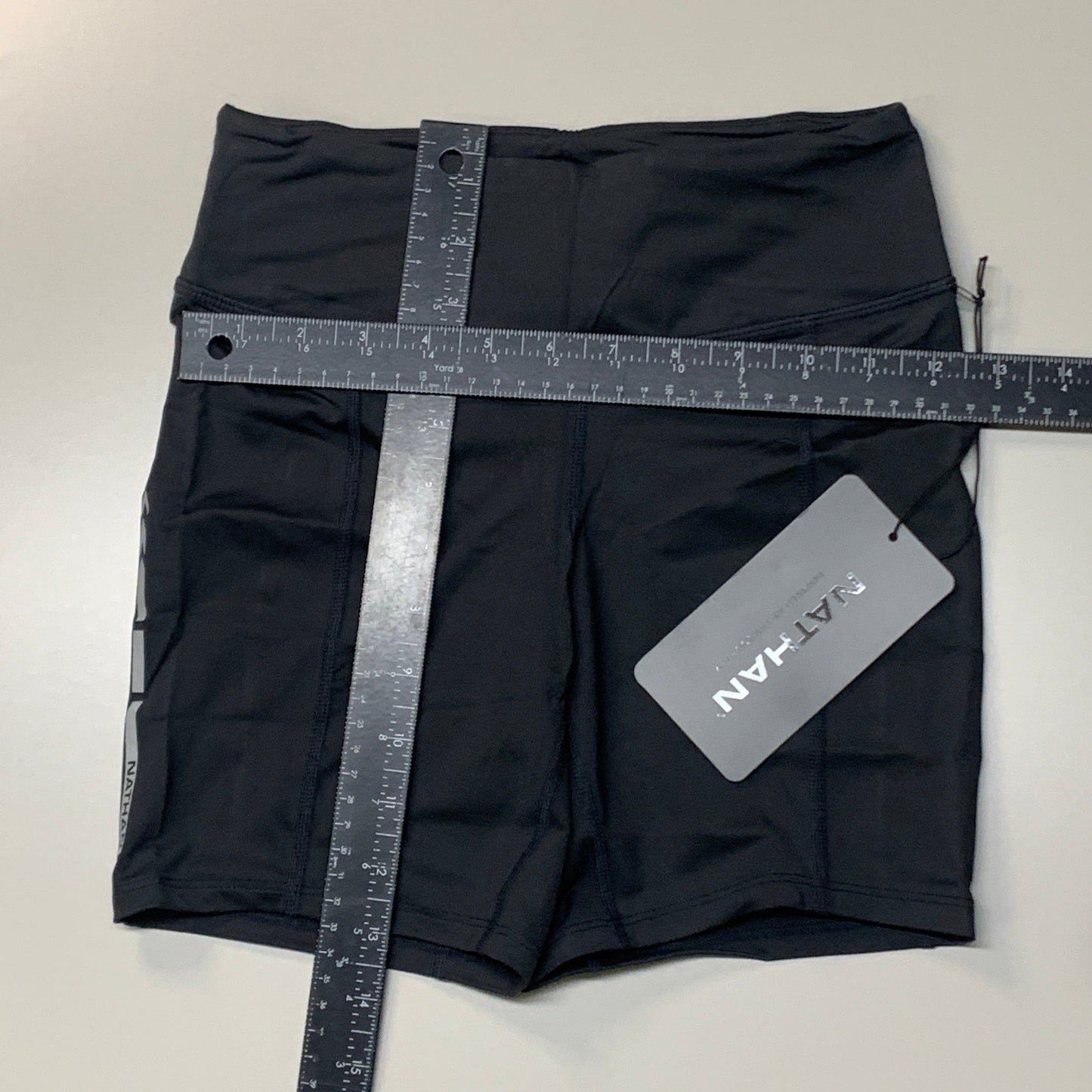 NATHAN Interval 6" Inseam Bike Short Women's Black Size XS NS51520-00001-XS