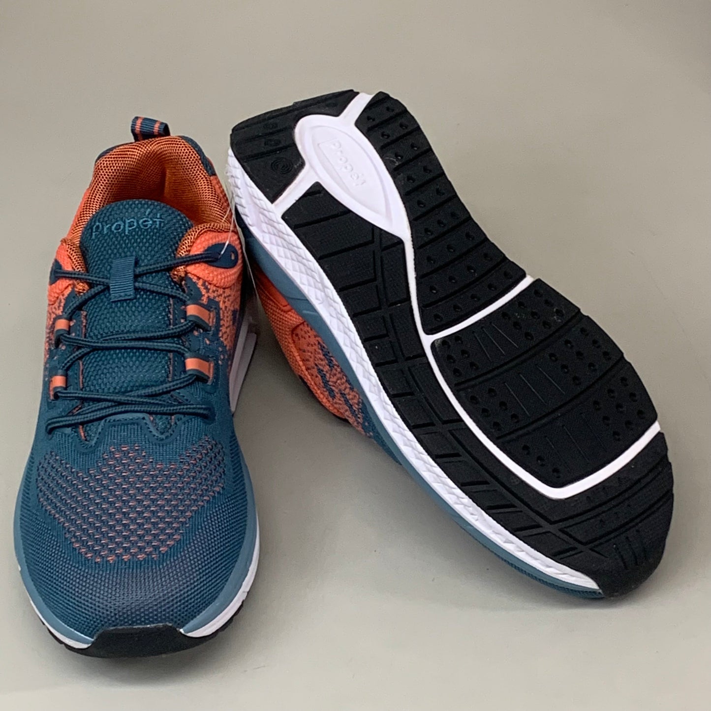 PROPET Ultra Lace-up Sneaker Shoes Women's SZ 9.5 Teal/Coral WAA282MTLCN-09H