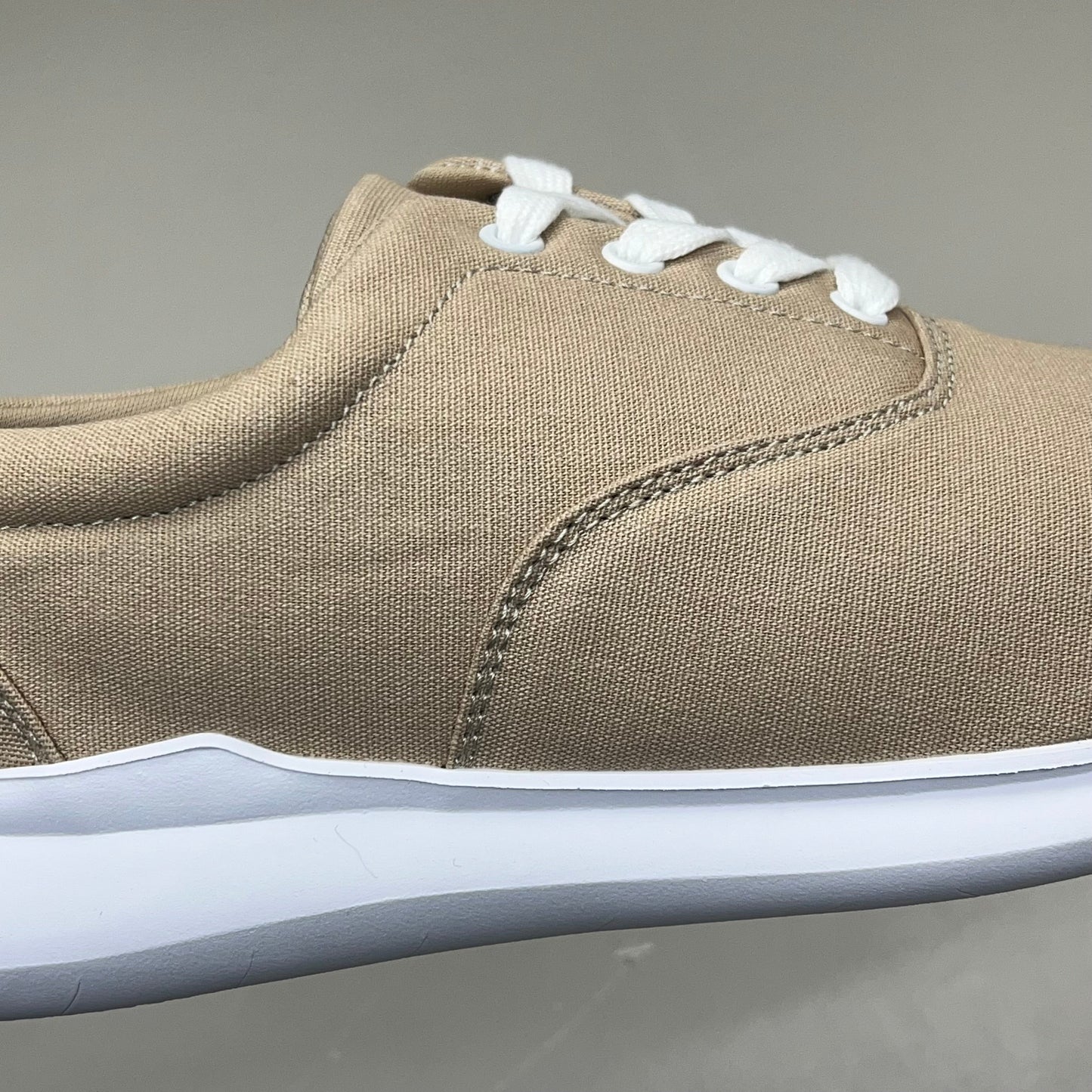 PROPET Flicker Canvas Sneaker Diabetic Friendly Women's Sz 9.5 W(D) Tan WAA192C
