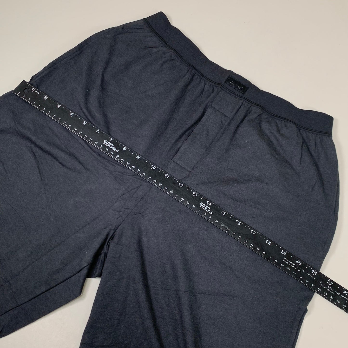 SKIMS Soft Boyfriend Loose Straight-Leg Relaxed Pant Full Length Women Sz M Onyx