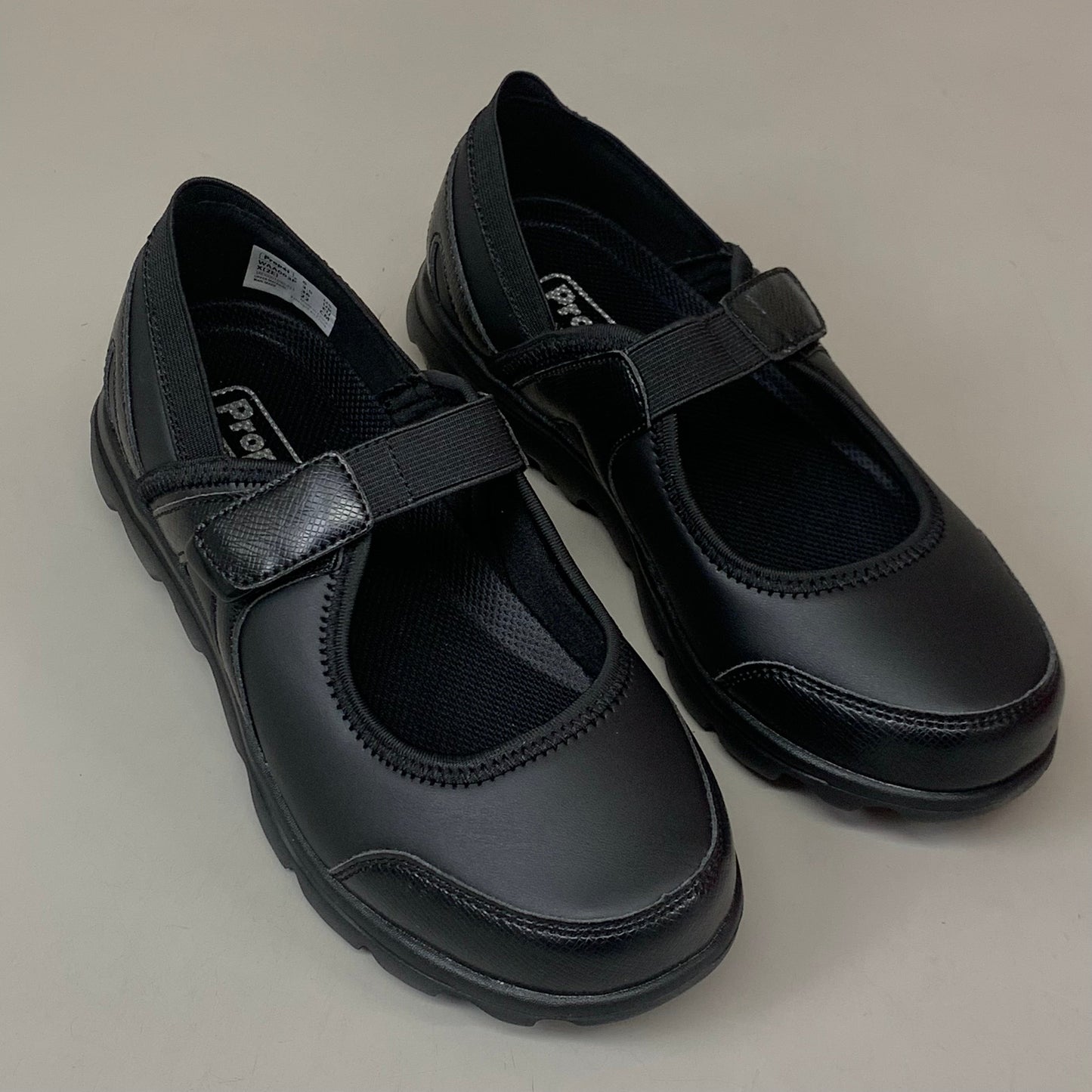 PROPET Onalee Mary Jane Double Orthotic Shoes X(2E) Women's SZ 6 Black WAA003PAB-X-06