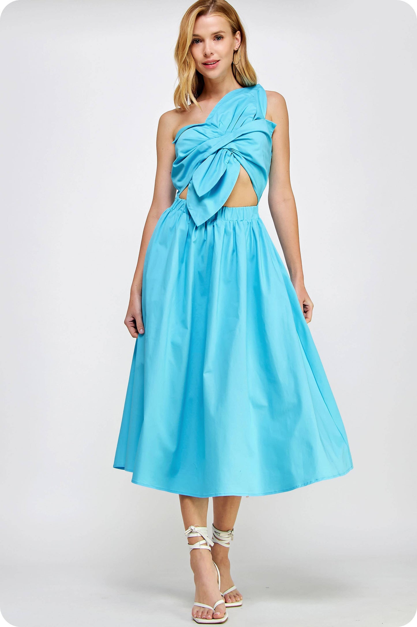 Knotted Bow Dress in color options